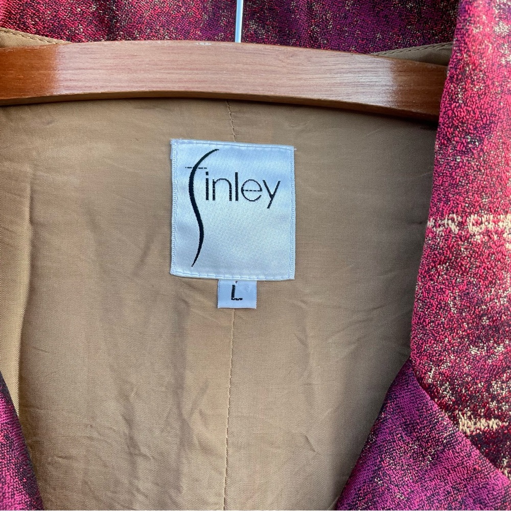 Finley | Red Shimmer Blazer Jacket - Picture 8 of 11